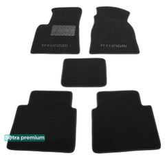 Двухслойные коврики Sotra Premium Black для Hyundai Matrix / Lavita (mkI) 2001-2007