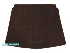 Двошарові килимки Sotra Premium Chocolate для Audi A4/S4/RS4 (mkIV)(B8)(седан)(багажник) 2008-2016