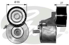 Ролик натяжний Gates T38371 (7808-21271) для Citroen Berlingo, C5, Xsara; Ford Fiesta; Mazda 2; Peugeot 206, 407; Suzuki Liana - Фото 1