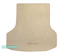 Двошарові килимки Sotra Premium Beige для Jaguar S-Type (mkI)(X202; X204; X206)(багажник) 2002-2008 - Фото 1