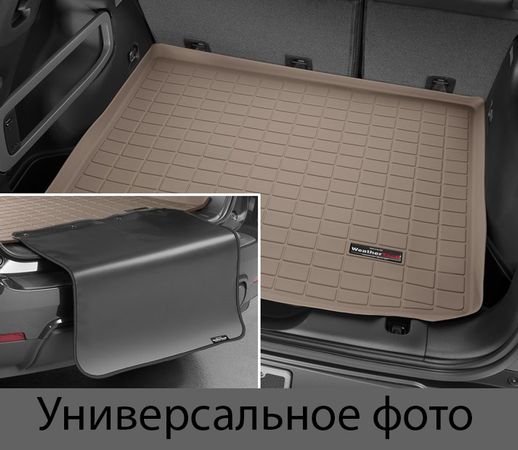 Килимок из захистом WeatherTech Beige для Acura RDX (mkIII)(trunk behind 2 row) 2019→ - Фото 2