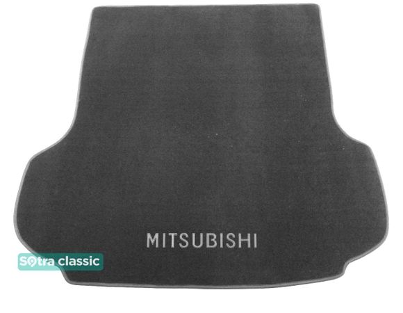 Двошарові килимки Sotra Classic Grey для Mitsubishi Pajero Sport (mkIII)(багажник) 2015→ - Фото 1