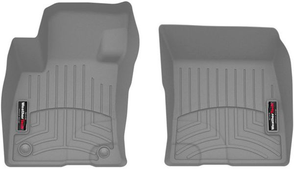 Килимки WeatherTech Grey для Ford Escape (mkIV)(не гібрид)(2 кліпси)(1 ряд) 2021→ - Фото 1