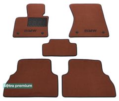 Двошарові килимки Sotra Premium Terracotta для BMW X5 (E70) / X6 (E71)(з липучками) 2007-2014