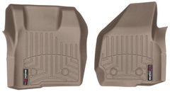 Килимки WeatherTech Beige для Ford Super Duty (mkIII)(single cab)(no 4x4 shifter)(no dead pedal)(2 pcs.)(1 row) 2011-2012 automatic