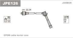 Дроти запалювання Janmor JPE126 для Suzuki Baleno 1.3 / Carry 1.3 / Jimny 1.3 / Swift 1.3 (G13BB) /  Grand Vitara 1.6 (GB16)