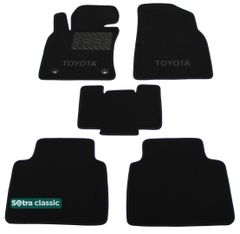 Двухслойные коврики Sotra Classic Black для Toyota Camry (mkVIII)(XV70) 2017→