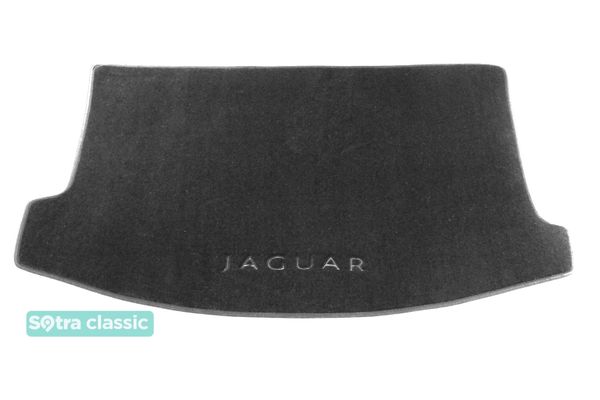 Двошарові килимки Sotra Classic Grey для Jaguar E-Pace (mkI)(багажник) 2017→ - Фото 1