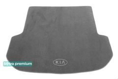 Двошарові килимки Sotra Premium Grey для Kia Sorento (mkIII)(5 місць)(багажник) 2015-2020 - Фото 1