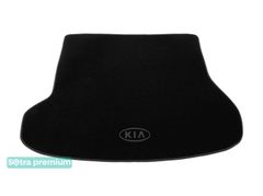 Двошарові килимки Sotra Premium Black для Kia Ceed (mkII)(універсал)(багажник) 2012-2018 - Фото 1