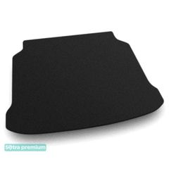 Двошарові килимки Sotra Premium Black для Mazda 3 (mkIV)(хетчбек)(багажник) 2019→