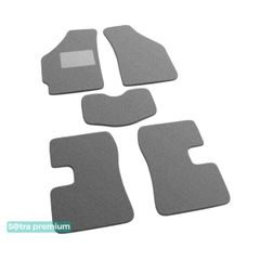 Двошарові килимки Sotra Premium Grey для Chery QQ / S11 (mkI) 2003-2013