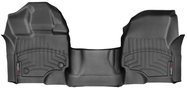 Коврики WeatherTech Black для Ford F-150 (mkXIII)(extended & double cab)(1 pc.)(1 row) 2015-2020 - Фото 1