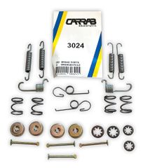 Ремкомплект задніх гальмівних колодок WP (Carrab) 3024 для Ford Fiesta, XR2 67-83, крос-код за Quick Brake 511