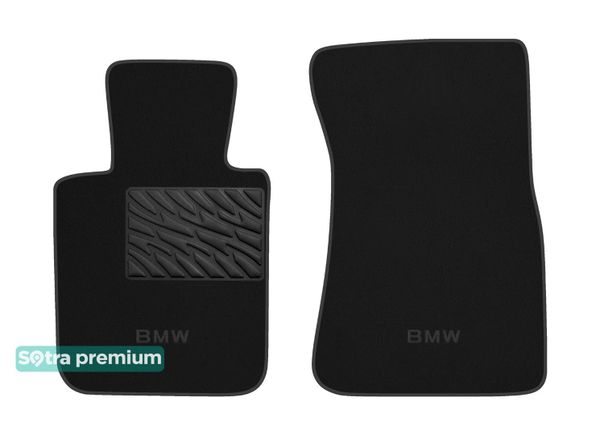 Двошарові килимки Sotra Premium Black для BMW Z4 (E89) 2009-2016 - Фото 1