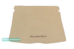 Двошарові килимки Sotra Premium Beige для Mercedes-Benz GLE-Class (W167)(багажник) 2019→