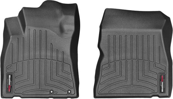 Коврики Weathertech Black для Nissan Note (E12) / Sunny (N17)(trunk lever not on driver floor side)(1 row) 2012-2015 - Фото 1