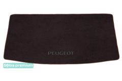 Двошарові килимки Sotra Premium Chocolate для Peugeot 206 (mkI)(седан)(багажник) 1998-2012
