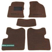 Двошарові килимки Sotra Premium Chocolate для Geely FC / Vision (mkI) 2006-2011 - Фото 1