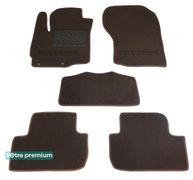 Двошарові килимки Sotra Premium Chocolate для Mitsubishi Outlander (mkIII)(не PHEV)(1-2 ряд) 2012-2021 - Фото 1