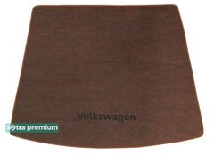 Двухслойные коврики Sotra Premium Chocolate для Volkswagen Touareg (mkIII)(багажник) 2018→