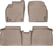 Коврики WeatherTech Beige для Toyota Prius (mkIII)(PHEV) 2012-2015 (USA) - Фото 1