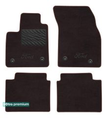 Двошарові килимки Sotra Premium Chocolate для Ford Focus (mkIV) 2018→