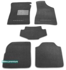 Двошарові килимки Sotra Premium Grey для Volkswagen Passat (B4) 1993-1996