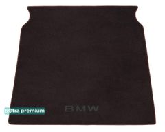 Двошарові килимки Sotra Premium Chocolate для BMW 3-series (G20; G80)(седан) / 4-series (G22; G82)(купе)(багажник) 2018→