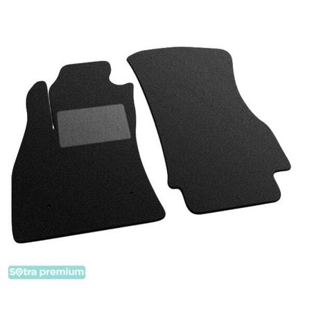 Двошарові килимки Sotra Premium Black для Opel Combo (mkIV)(D)(1 ряд) 2011-2017 - Фото 1
