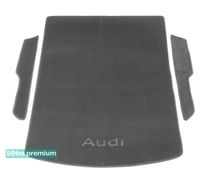 Двошарові килимки Sotra Premium Grey для Audi A8/S8 (mkIV)(D5)(long)(багажник) 2017→ - Фото 1