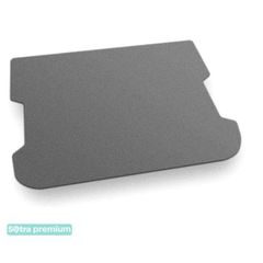 Двошарові килимки Sotra Premium Grey для Citroen C4 Picasso (mkI)(2 выреза)(багажник) 2006-2013