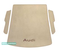 Двошарові килимки Sotra Premium Beige для Audi A8/S8 (mkIV)(D5)(long)(багажник) 2017→ - Фото 1