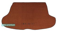 Двошарові килимки Sotra Premium Terracotta для Infiniti EX / QX50 (mkI)(багажник) 2008-2017