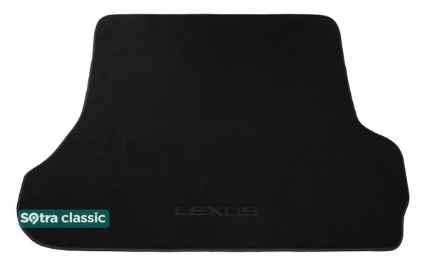 Двошарові килимки Sotra Classic Black для Lexus LX (mkII)(J100)(5 місць)(багажник) 1998-2007 - Фото 1