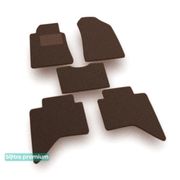 Двошарові килимки Sotra Premium Chocolate для Isuzu D-Max (mkI) 2002-2011 - Фото 1