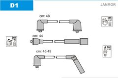 Дроти запалювання Janmor D1G для Daewoo Tico