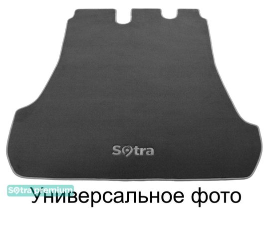Двошарові килимки Sotra Premium Grey для Porsche Macan (mkI)(без вырезов)(багажник) 2013→ - Фото 1