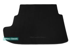 Двошарові килимки Sotra Classic Black для Mercedes-Benz E-Class (W211)(седан)(багажник) 2002-2009