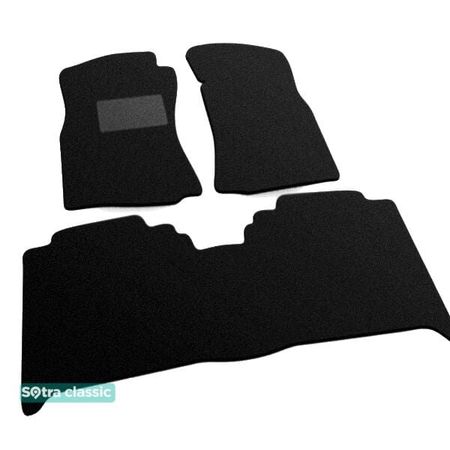 Двошарові килимки Sotra Classic Black для Nissan Pathfinder (mkI) / Terrano (mkI)(WD21) 1986-1995 - Фото 1
