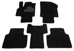 Текстильні килимки Pro-Eco для Volkswagen Atlas/Teramont (mkI)(2 ряд раздельный)(1-2 ряд) 2017→