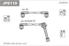 Дроти запалювання Janmor JPE119 для Nissan 100NX 1.6 (GA16DS) / Primera 1.6 / 1.6 16V