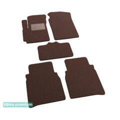 Двошарові килимки Sotra Premium Chocolate для Jac J6 (mkI) 2011-2018