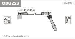 Дроти запалювання Janmor ODU226 для Opel Corsa (B) 1.2 (X 12 SZ) / Omega (B) 2.0 (20 SE / X 20 SE)