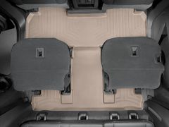 Килимки WeatherTech Beige для Chevrolet Traverse (mkII)(2 row bucket seat)(2-3 row); Buick Enclave (mkII)(2-3 row) 2018→ - Фото 2