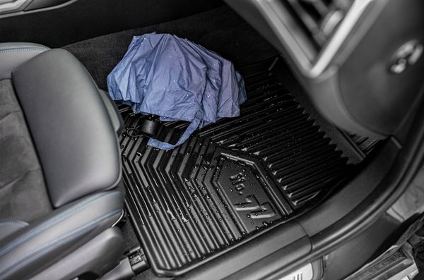 Резиновые коврики Frogum №77 для Ford C-Max (mkI)(между клипсами 25.5см) 2010-2019 - Фото 4