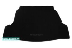 Двошарові килимки Sotra Premium Black для Hyundai i40 (mkI)(седан)(багажник) 2011-2019