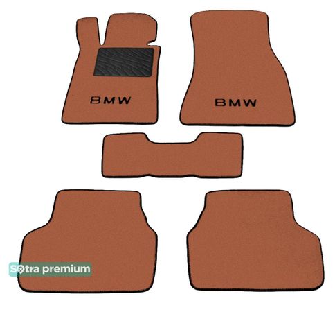 Двошарові килимки Sotra Premium Terracotta для BMW 5-series (G30; G31; F90) 2017→ - Фото 1