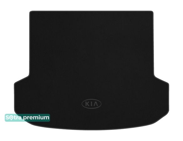 Двошарові килимки Sotra Premium Graphite для Kia Sorento (mkIV) 2020→ (багажник) - Фото 1