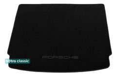 Двухслойные коврики Sotra Classic Black для Porsche Cayenne (mkII)(багажник) 2010-2017